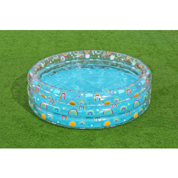 Basen ogrodowy dla dzieci 170x53cm Tropical BESTWAY + Łatka naprawcza